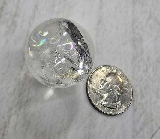 Rainbow Quartz Spheres