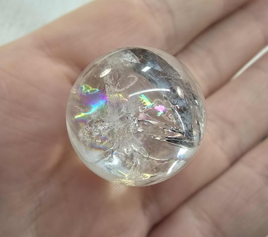Rainbow Quartz Spheres